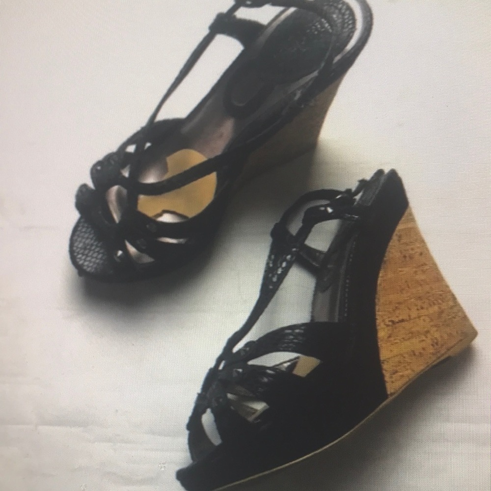 Charles by Charles David cork platform strappy